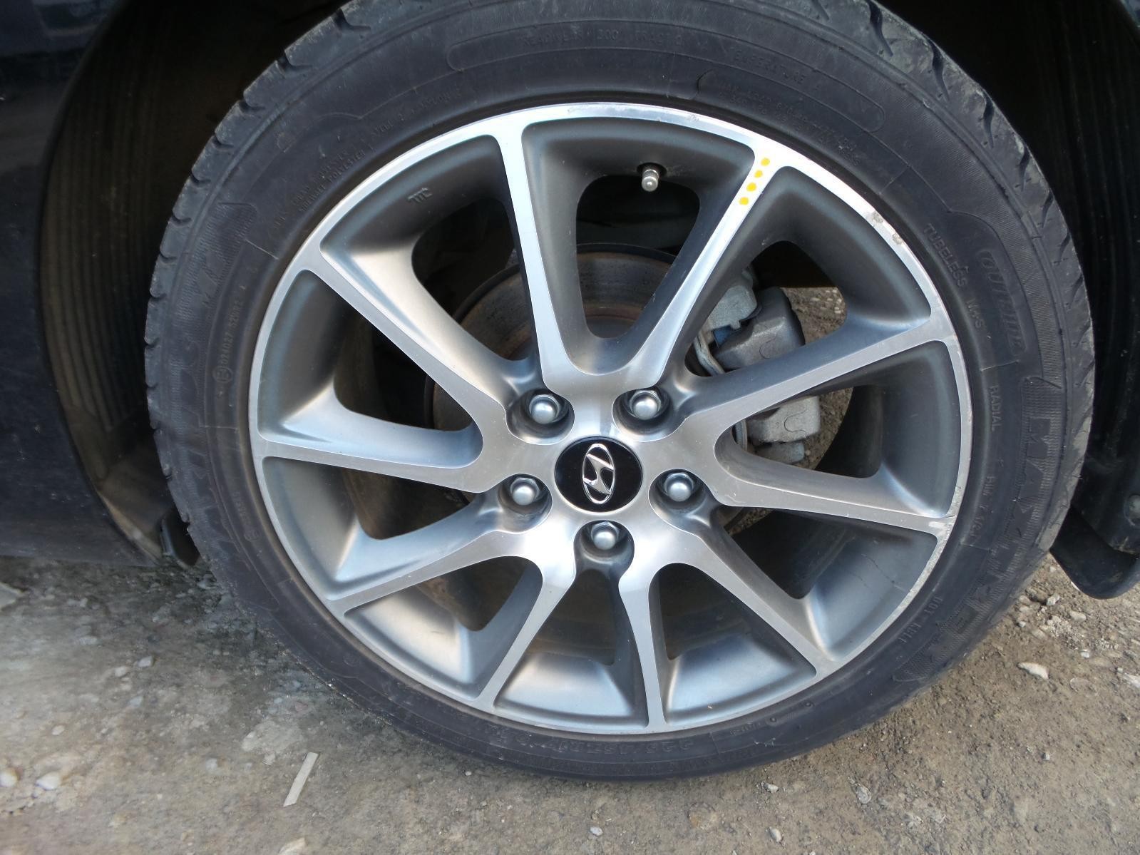 HYUNDAI I30 WHEEL ALLOY FACTORY, 17X7IN, SR, GD, 08/13-02/17 13 14 15 16 17