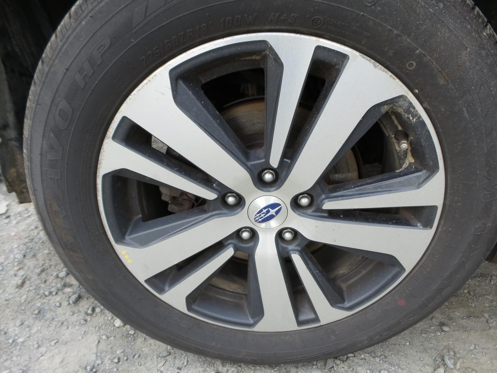 SUBARU OUTBACK WHEEL ALLOY FACTORY, 18X7IN, 6TH GEN, 12/17-12/20 17 18 19 20