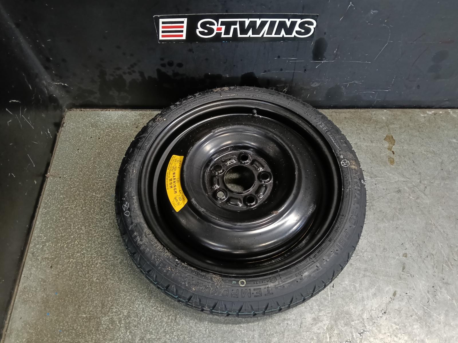 MAZDA 3 WHEEL STEEL SPARE, 16X4IN, BM, 11/13-05/16 13 14 15 16