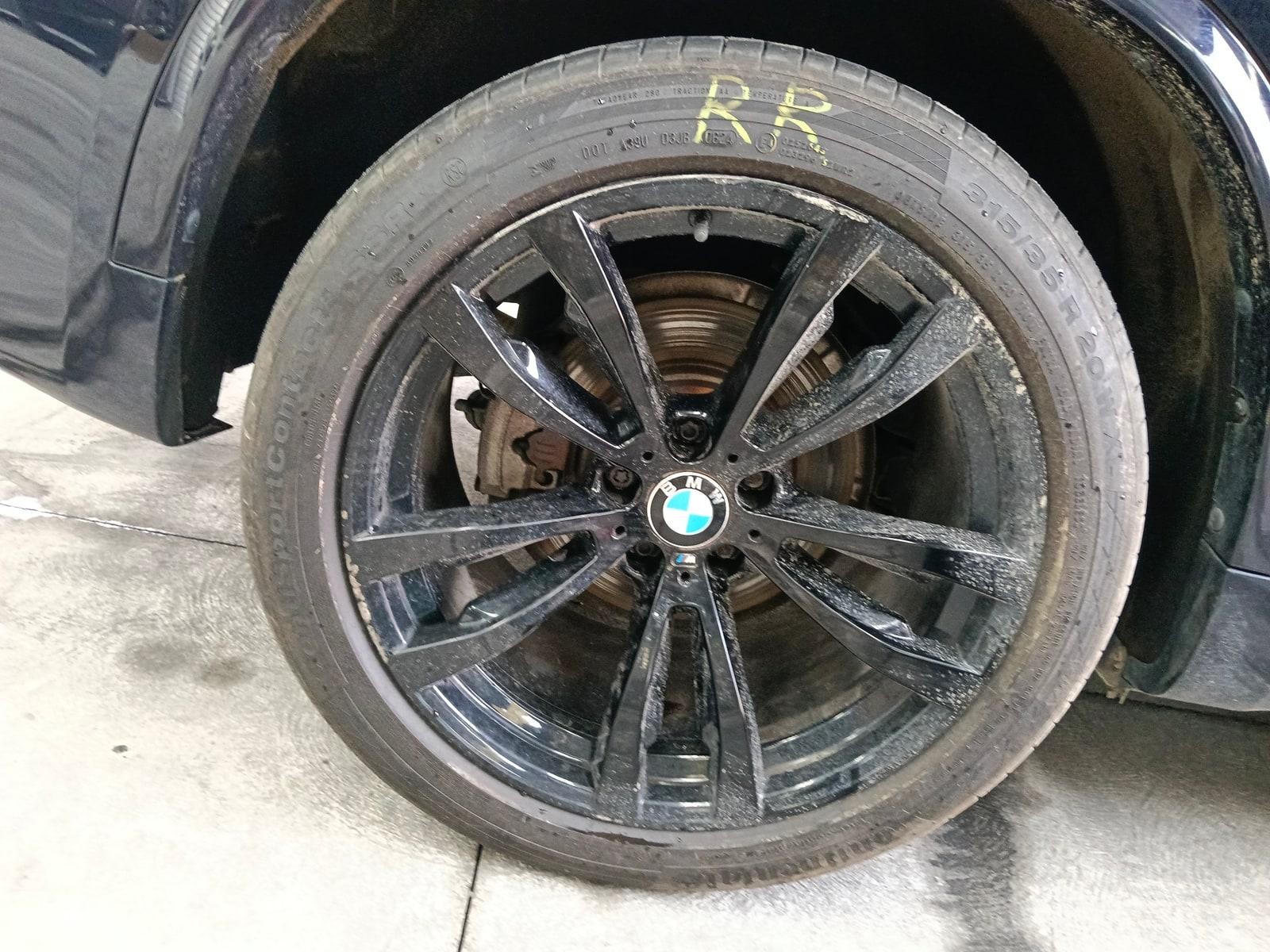 BMW X5 WHEEL ALLOY FACTORY, 20X11IN (TYP469), REAR, 5 TWIN SPOKE, F15, 09/13-07/