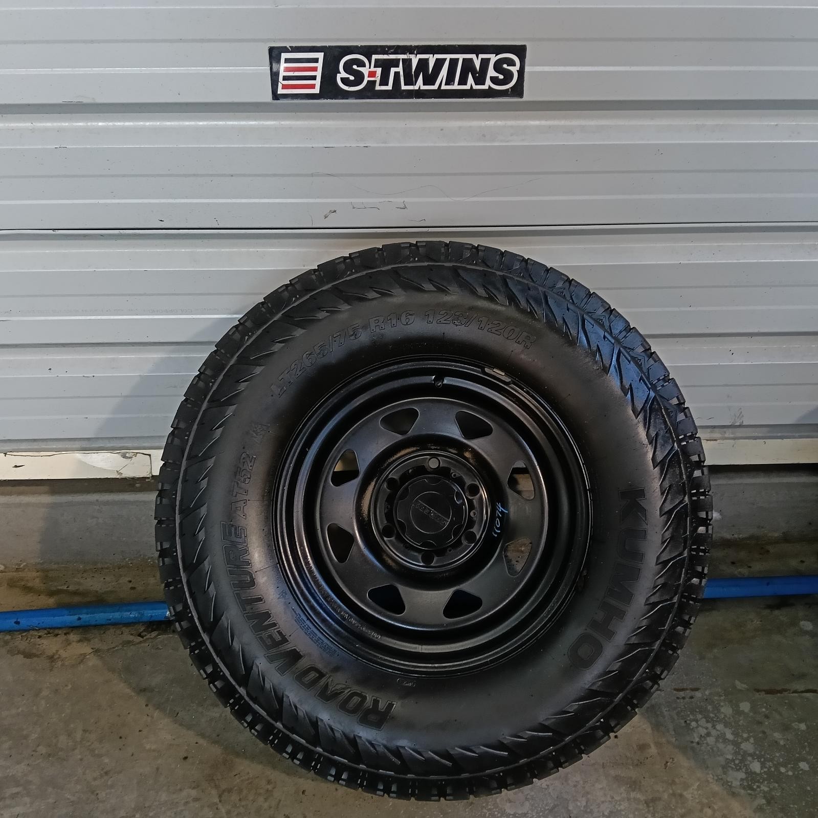 MITSUBISHI TRITON WHEEL STEEL MQ-MR, 16X7.5IN, SUNRAYSIA STYLE, 03/15-10/23 15 1