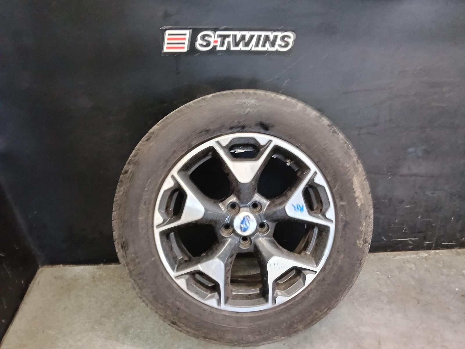 SUBARU XV WHEEL ALLOY FACTORY, 17X7IN, 5 Y POLISHED SPOKE, G5X, 03/17-06/23 17 1