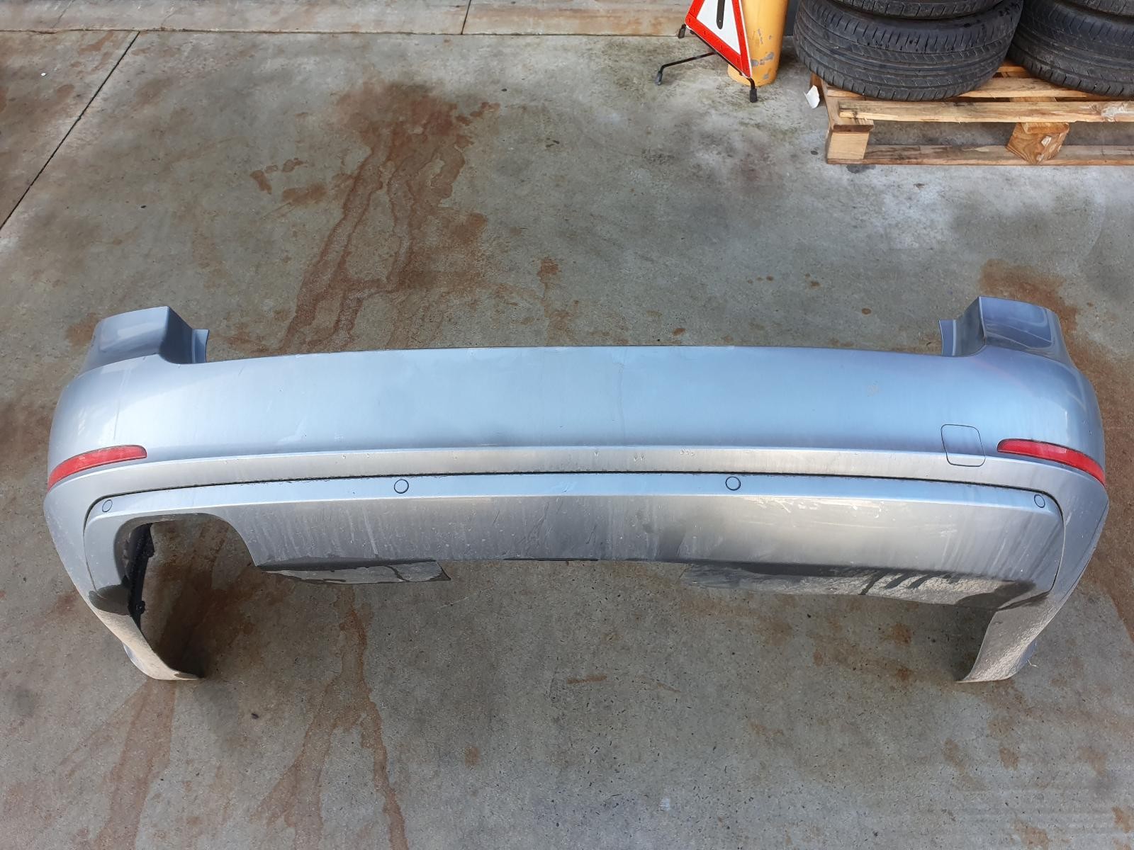 SKODA SUPERB REAR BUMPER 3T, WAGON, W/ PARK SENSOR, 3T9807301G