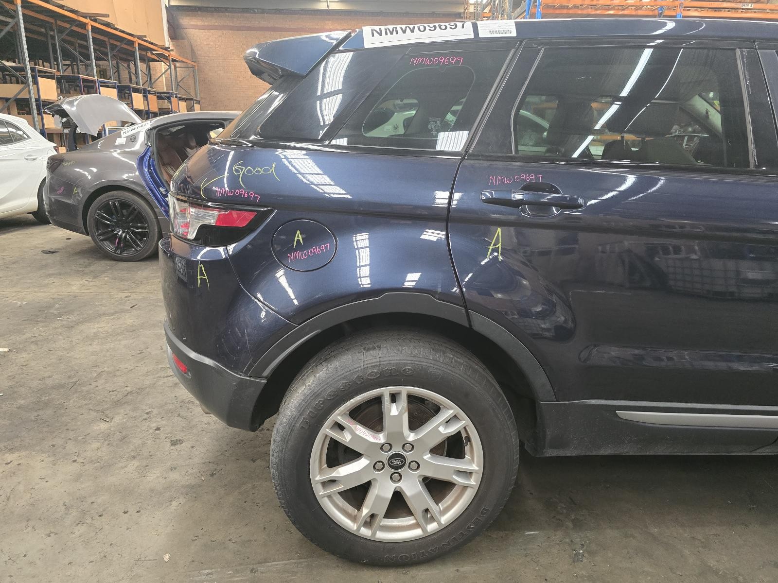 LAND ROVER RANGEROVER EVOQUE RIGHT REAR SIDE GLASS 11/2011-01/2019 NMW09697