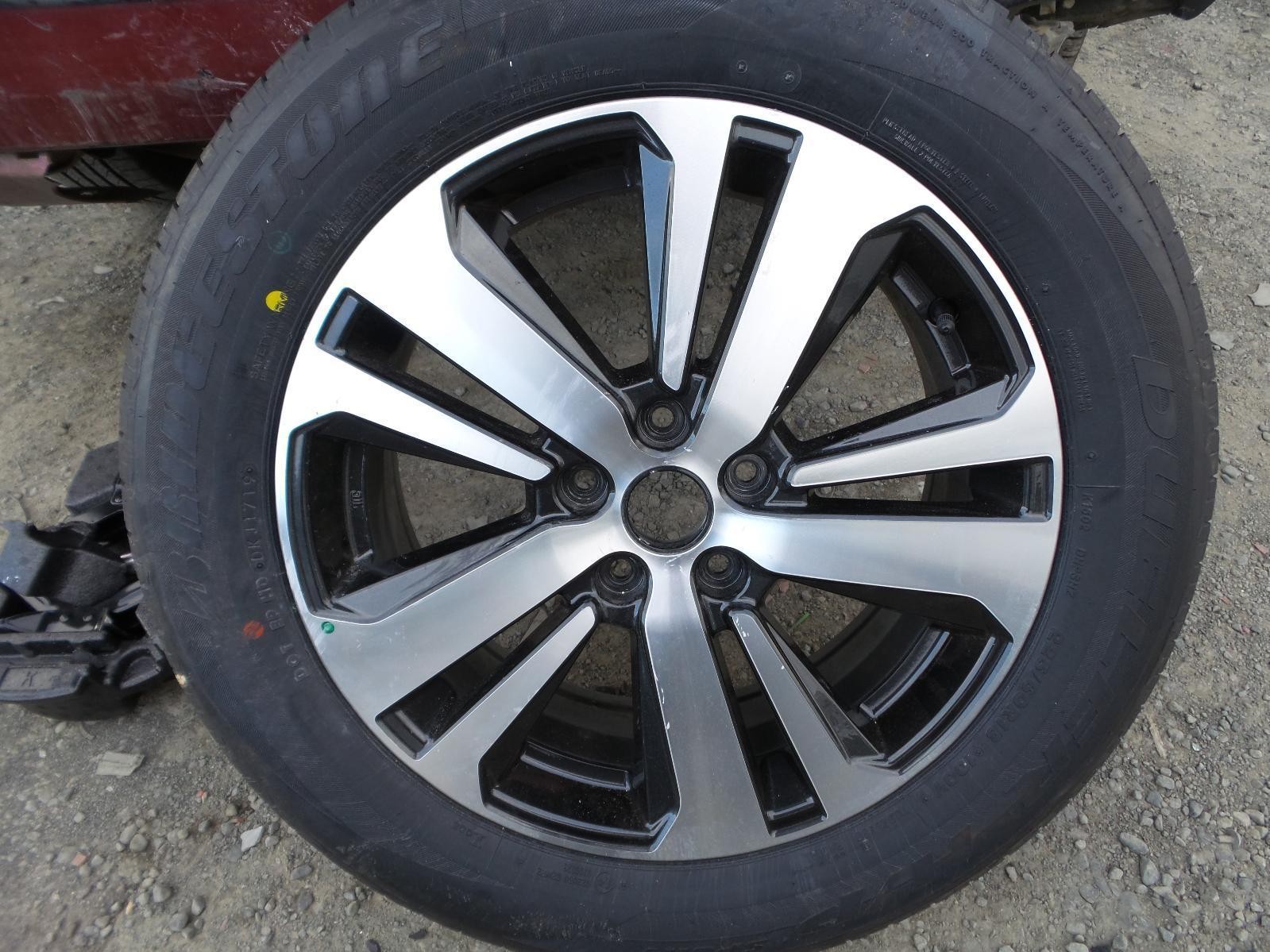 SUBARU OUTBACK WHEEL ALLOY FACTORY, 18X7IN, 6TH GEN, 12/17-12/20 17 18 19 20