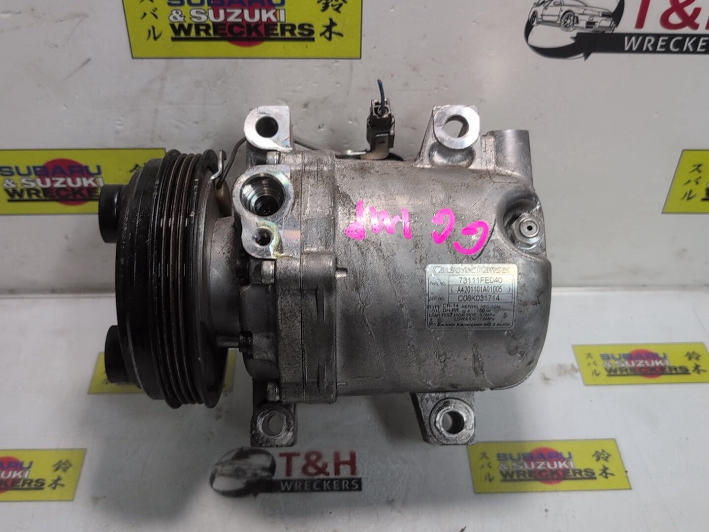 2000-2007 Subaru Impreza GG AWD A/C Compressor