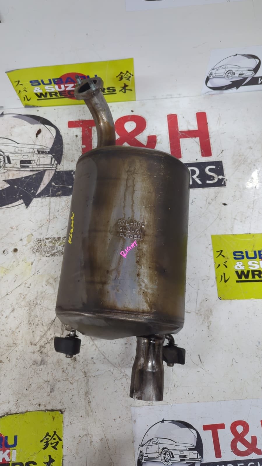 2010 - 2016 Suzuki Kizashi FR 4WD Right Rear Muffler