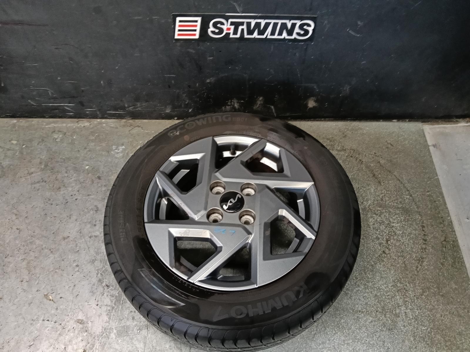 KIA PICANTO WHEEL ALLOY JA, FACTORY, 14X5.5IN, 4 V SPOKE, 08/23- 23 24 25