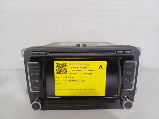 Tiguan Volkswagen Tiguan — STEREO/HEAD Unit