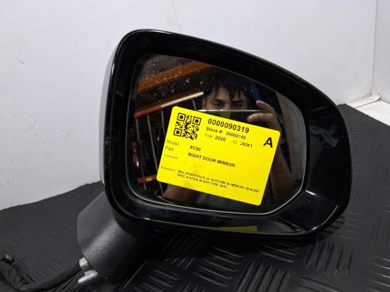 2020 Volvo Xc90 — Right Door Mirror