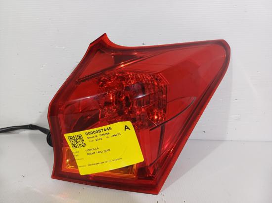 2013 Toyota Corolla — Right Taillight