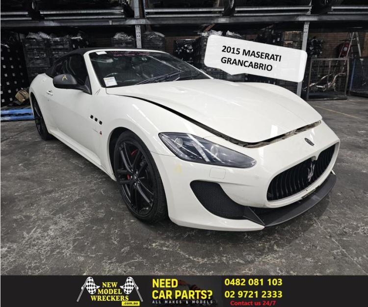 2015 Maserati Grancabrio — M145 CONVERTIBLE Tiptronic Petrol