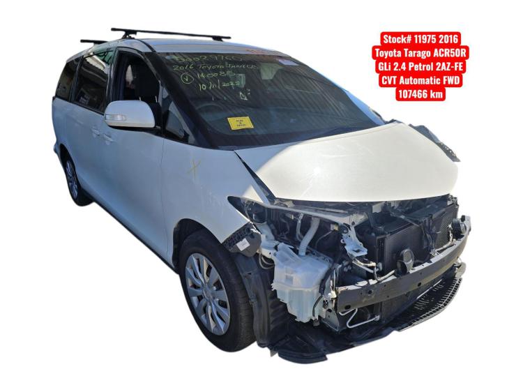 2016 Toyota Tarago — ACR50R GLI Auto Petrol