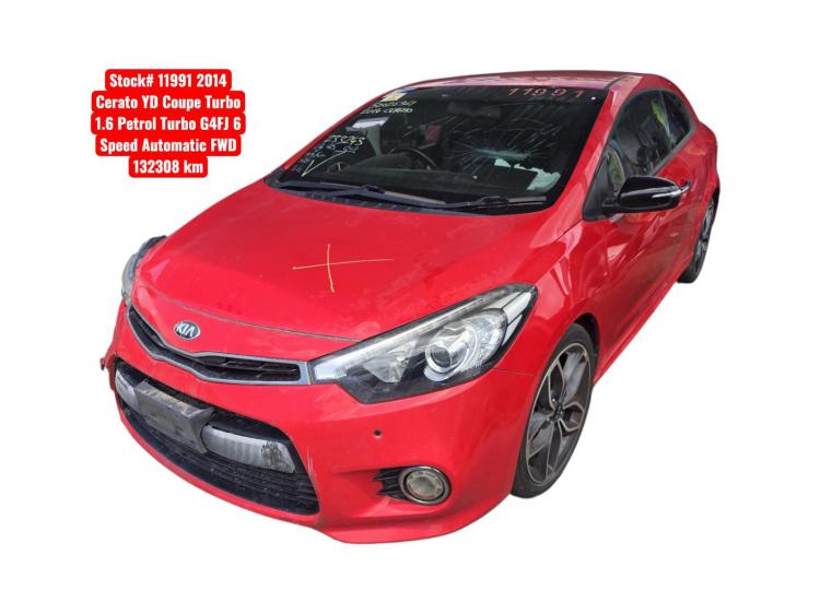 2014 Kia Cerato — YD COUPE TURBO Auto Petrol