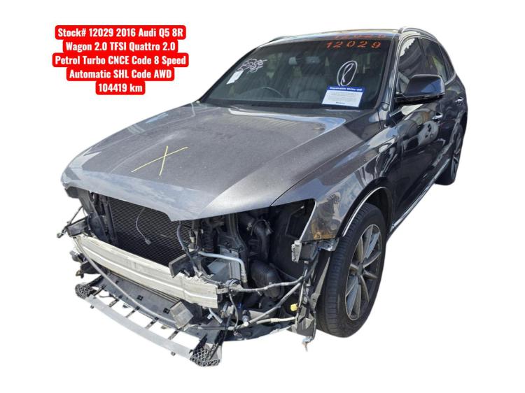 2016 Audi Q5 — 8R 2.0 TFSI QUATTRO Auto Petrol