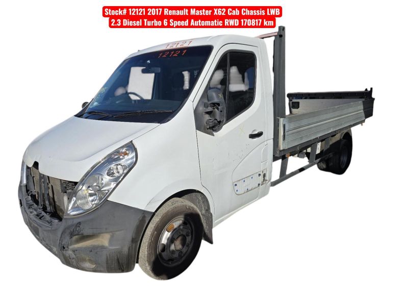 2017 Renault Master — X62 CAB CHASSIS Auto Diesel